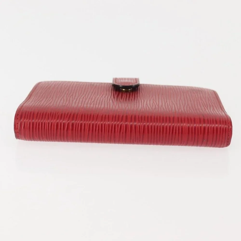 LOUIS VUITTON Epi Agenda PM Day Planner Cover Red